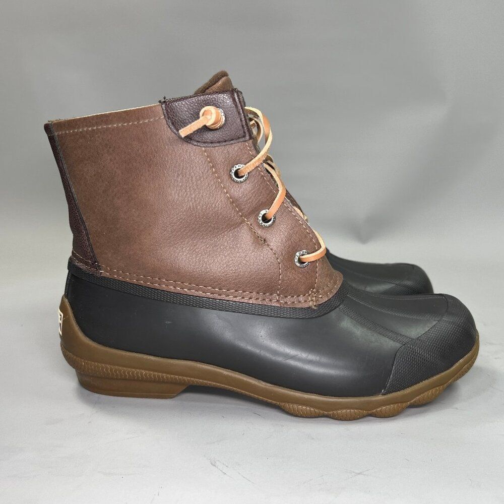 Sperry Top Sider Syren Gulf Duck Boots Women's Size 6 Brown Outdoor Activewear‎